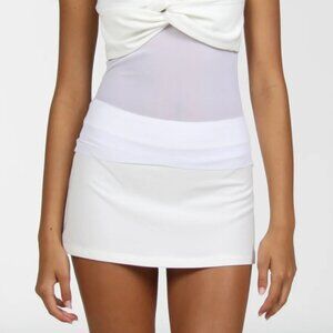 Amelie Teje White Valentina Skirt